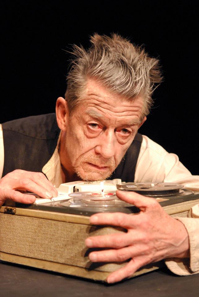  'Krapp's Last Tape' at The Pit, Barbican, 2006