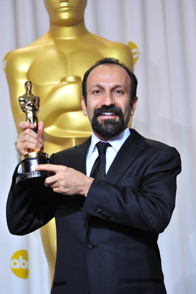  Iranian director Asghar Farhadi, with his Oscar win from 2012, will not be allowed into the USA for the ceremony in February after the White House issued a ban