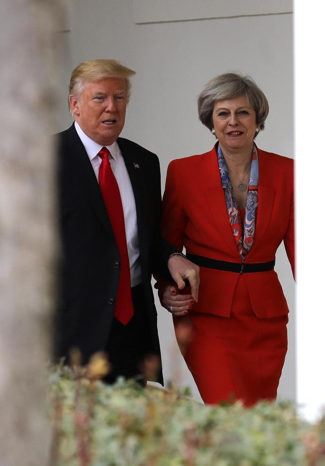  Donald Trump has revealed he wants his relationship with Theresa May to be better than that of Reagan and Thatcher