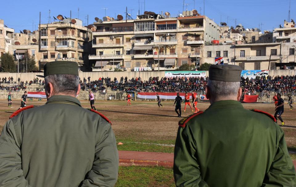  Al-Ittihad took on Al-Hurriya on Saturday afternoon in Aleppo