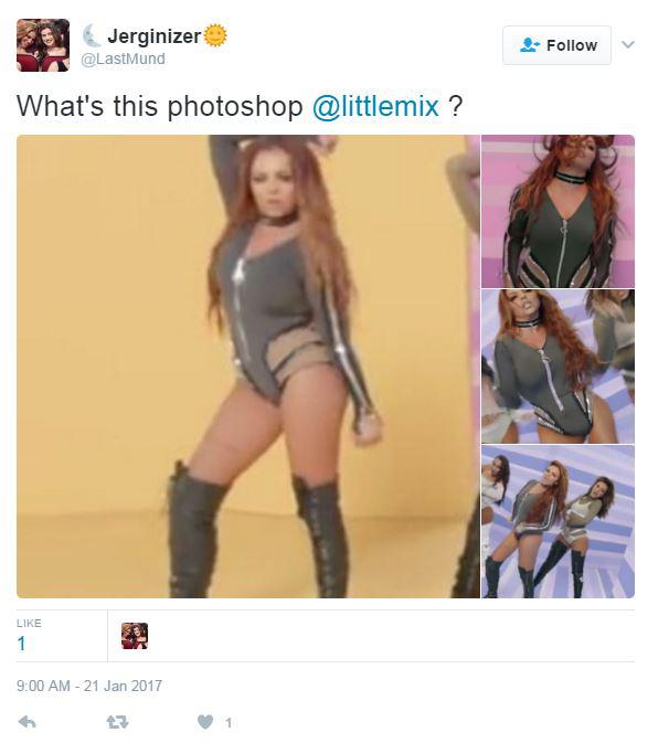  Several people have posted screen grabs of the video on social media