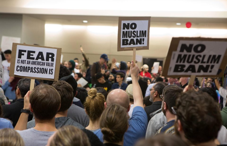  Dallas was one of dozens of places where protesters took over the airport to condemn the executive order