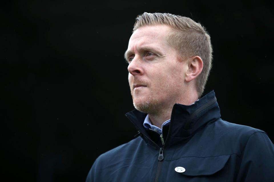  Garry Monk watched on as his young side were outfought