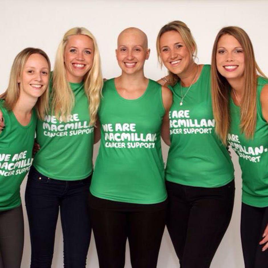  She ran a 10km Macmillan charity run while she was undergoing treatment