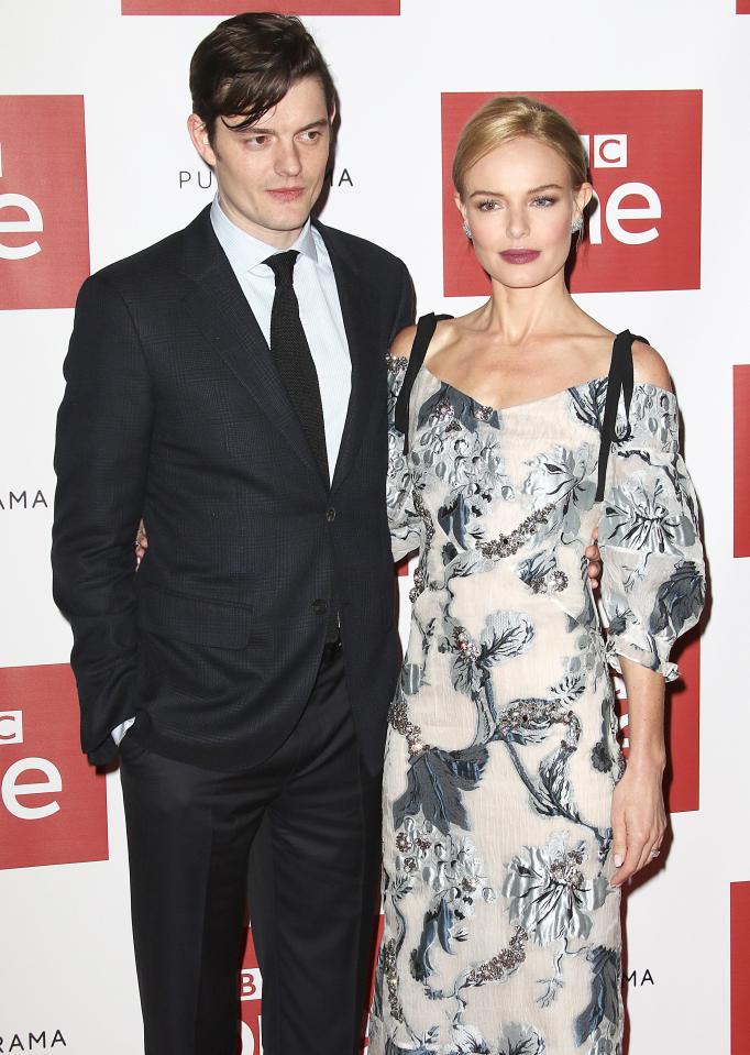  Co-stars Sam Ridley and Kate Bosworth attend the series' launch party