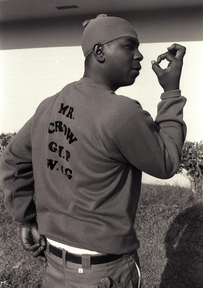  One member of the gang wears a jumper that pays tribute to a friend killed in the bloody feud