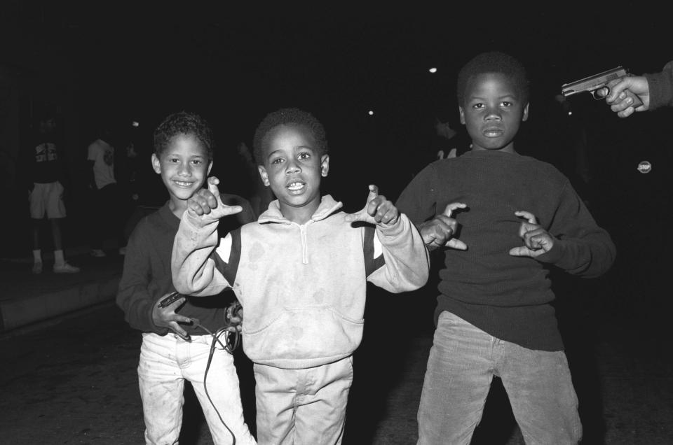  Youngsters are groomed to become members of the gang