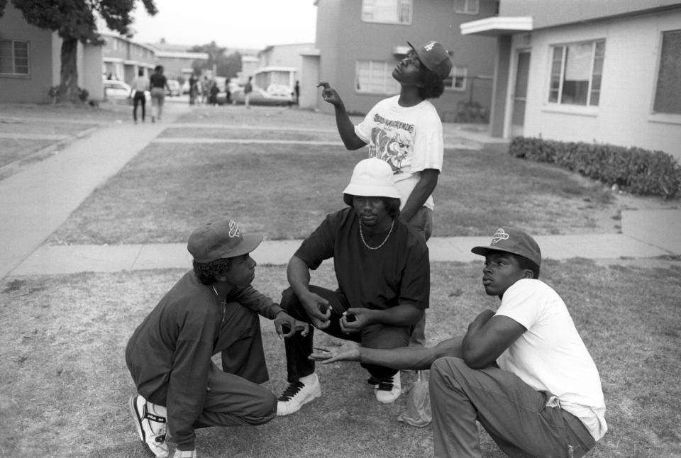  The gang and its rivals the Bloods has spread across America as far as Chicago and New York