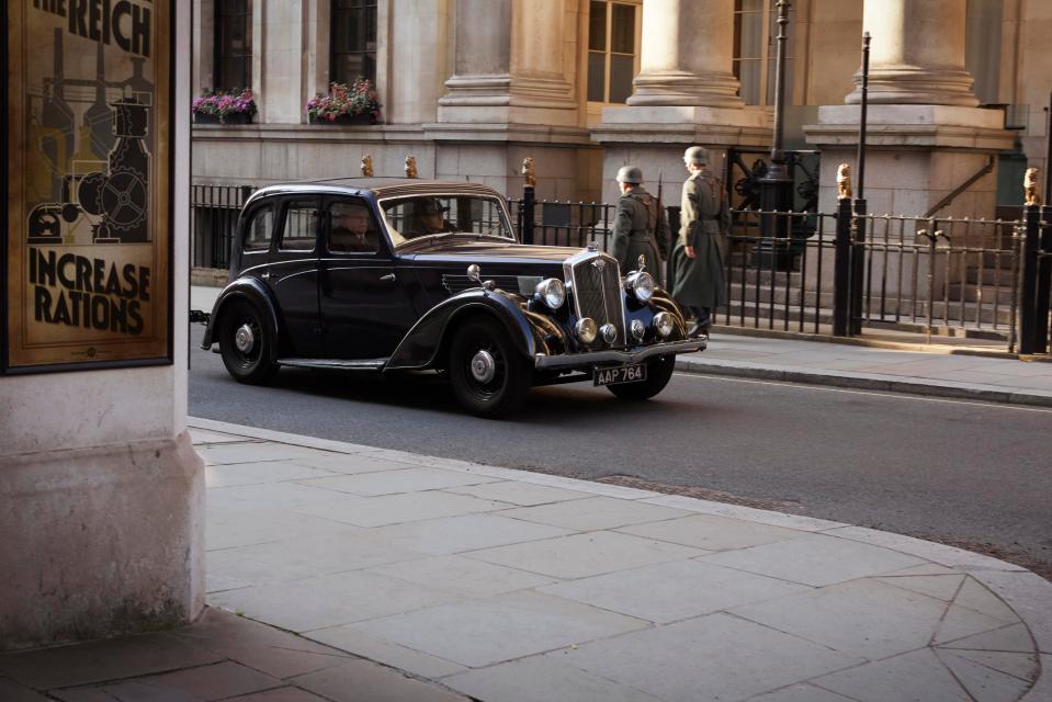  German stormtroopers patrol the streets of London in SS-GB