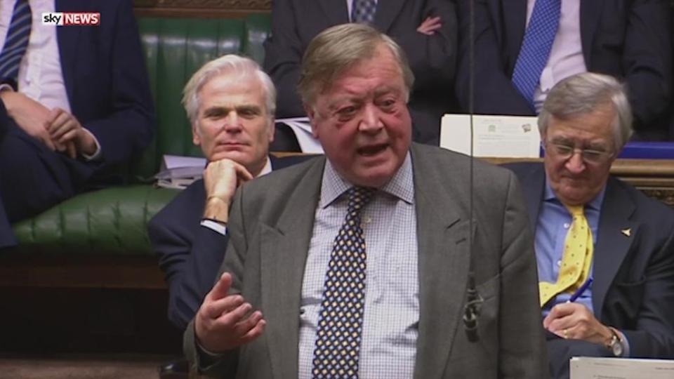  Ken Clarke was the only Tory MP to declare he will vote against Brexit