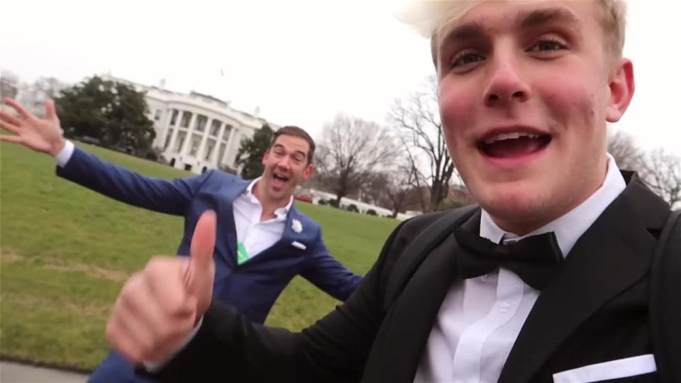  Jake Paul was invited to a White House media bash