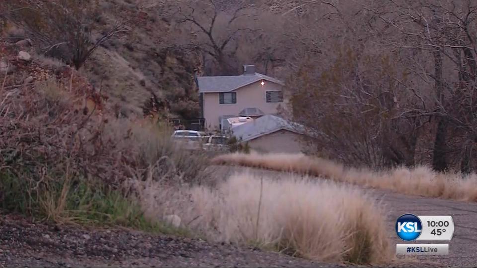  The youngster was held in the filthy bathroom of this house in Utah in the USA