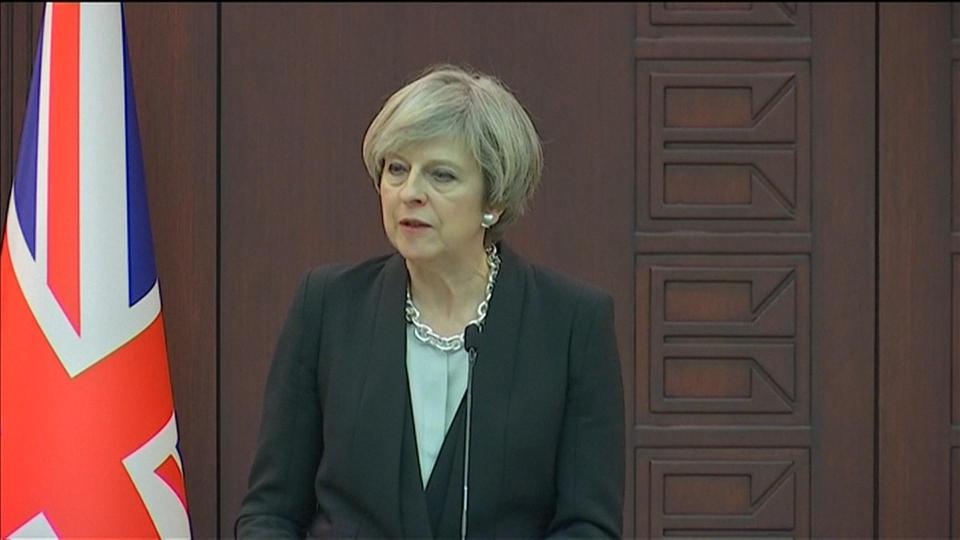  The PM has now said she does 'not agree' with the ban and will act if it affects Brits