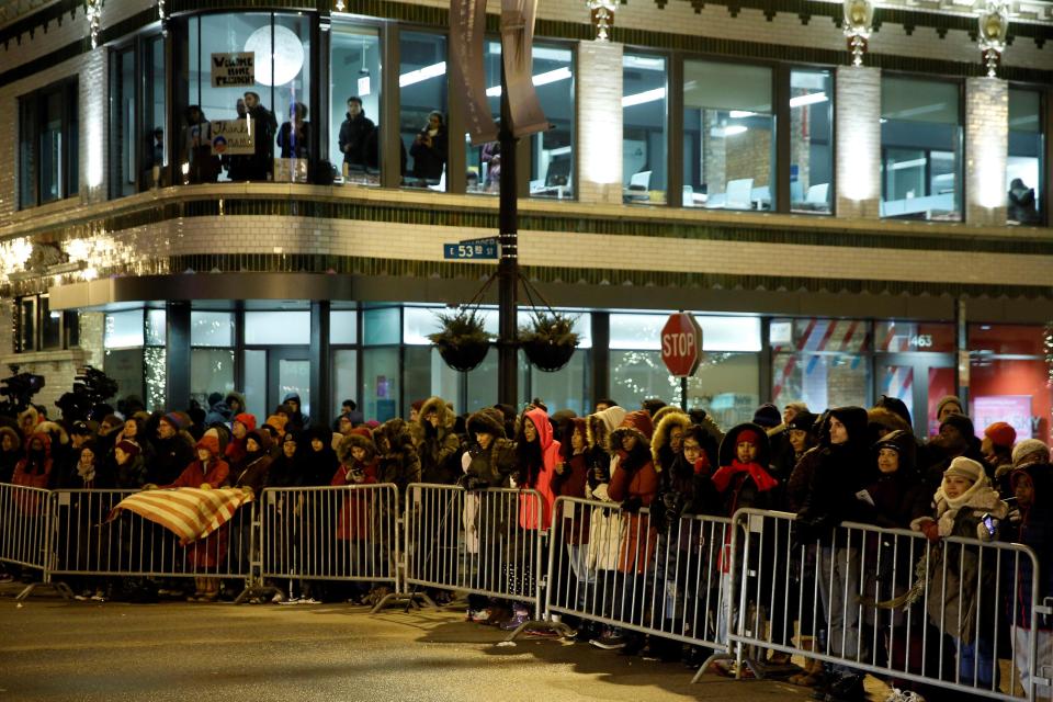  Many queued for 14 hours to get a seat in the venue