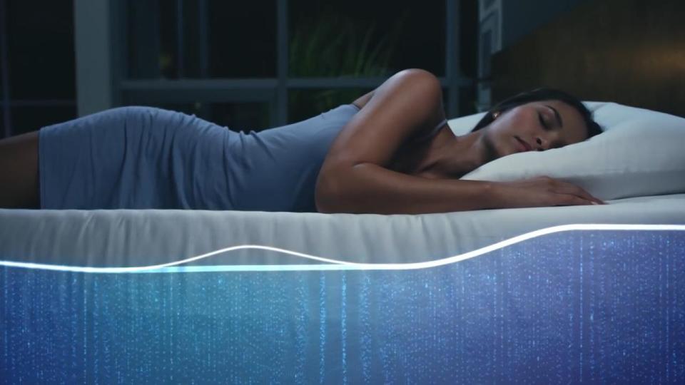  The 360 bed sends you sleep analysis to your phone