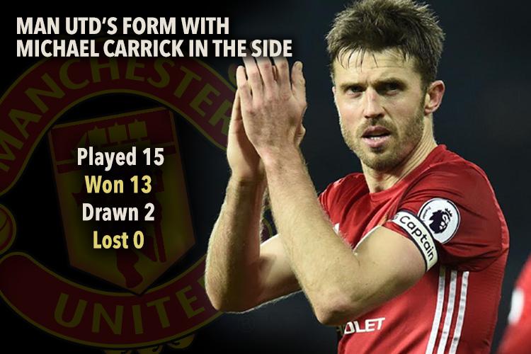  Michael Carrick's influence at Manchester United cannot be understated