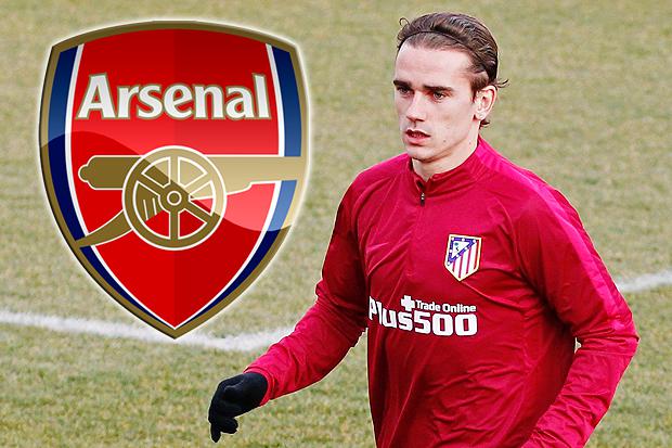 Arsenal are set to take on Manchester United for £86million target Antoine Griezmann