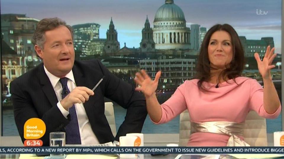  GMB hist Susanna Reid has admitted she often goes home from work and cries