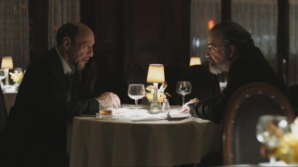  F. Murray Abraham (left) plays Dar Adal, while Mandy Patinkin reprises his role as Saul Berenson (right)