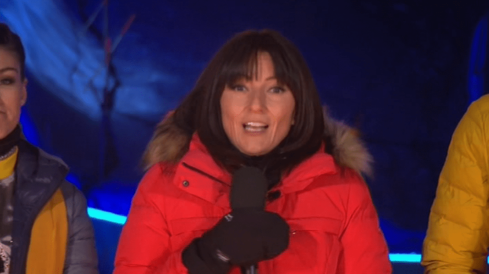  Davina McCall announced that Caprice was ill so she couldn't race