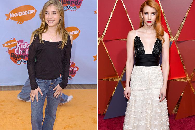  Emma Roberts was just a child when she first hit the red carpet