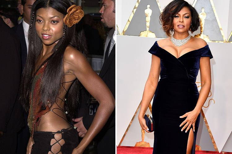  Taraji channelled total sophistication at the Oscars last night - but her outift picks didn't start out so classy