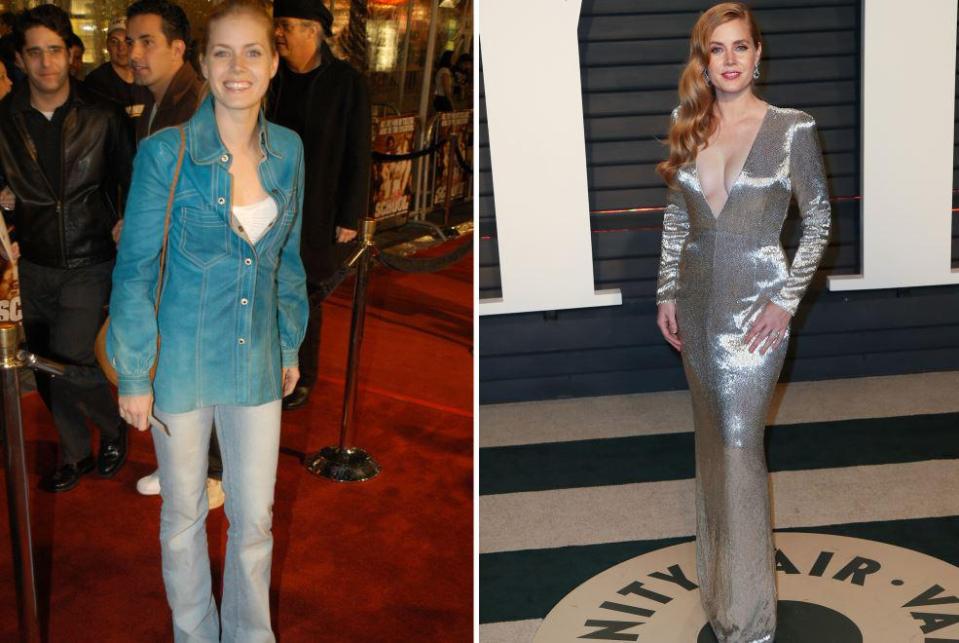  Amy Adams has had a Miss Congeniality style makeover since this 2003 red carpet debut