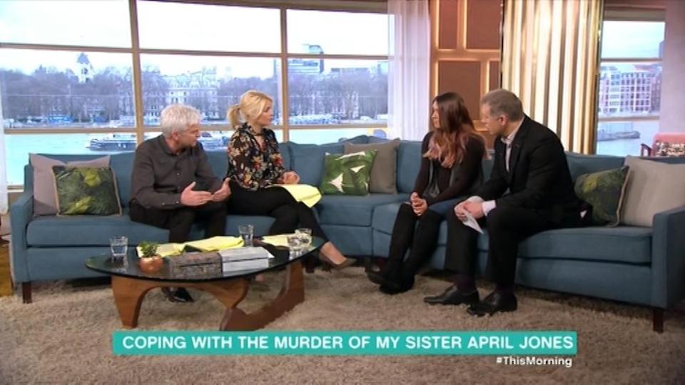  Jazmin appeared on This Morning today to talk about her experience with Mark Bridger