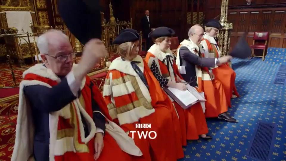  The show will reveal behind the scenes of the House of Lords