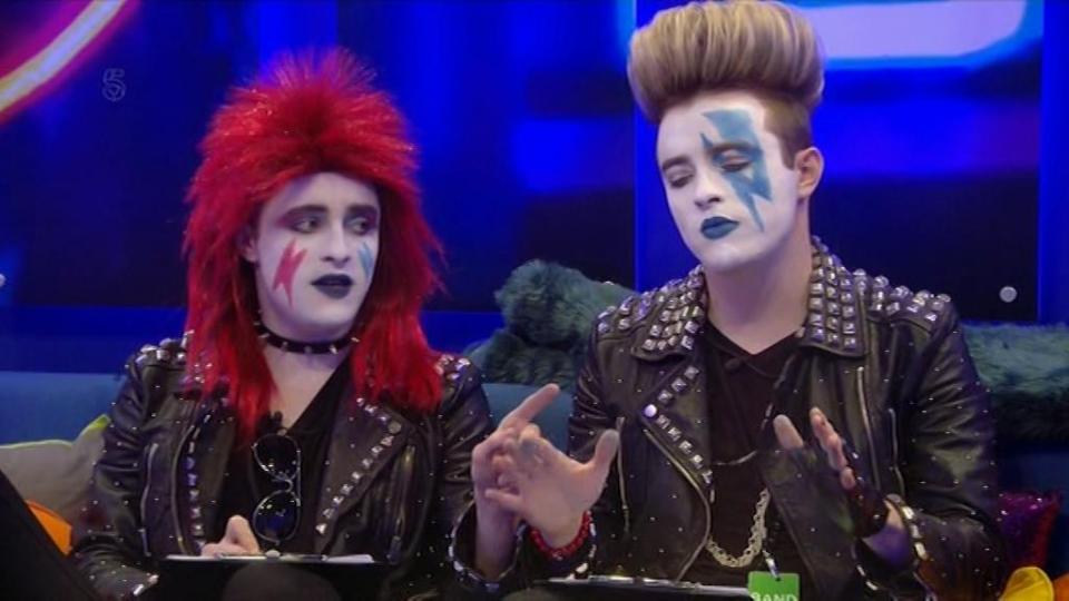  Bianca attempted to impress 'judges' Jedward