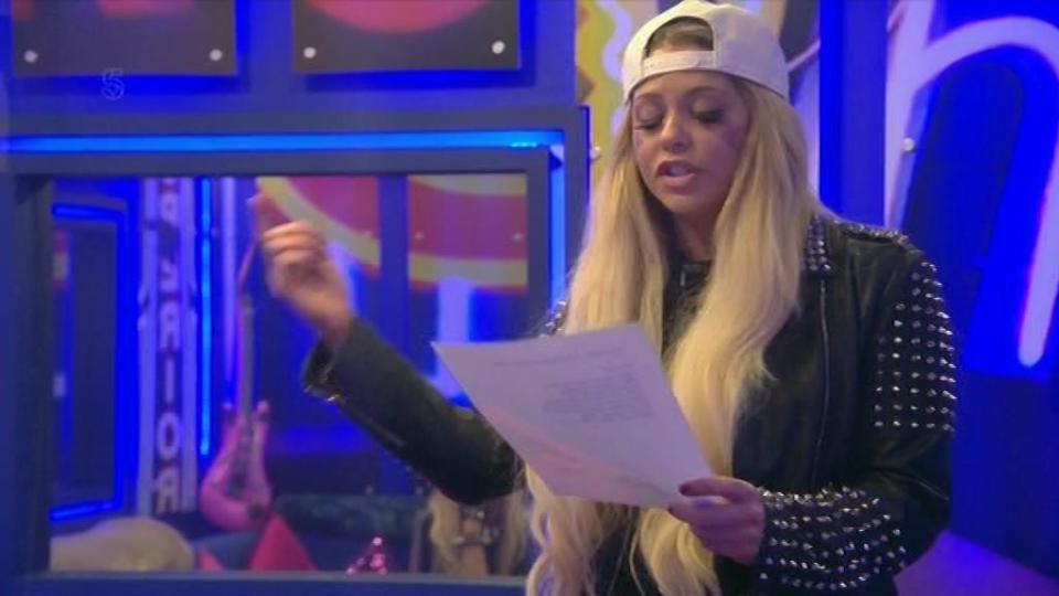  Bianca Gascoigne showed off her vocals on CBB tonight