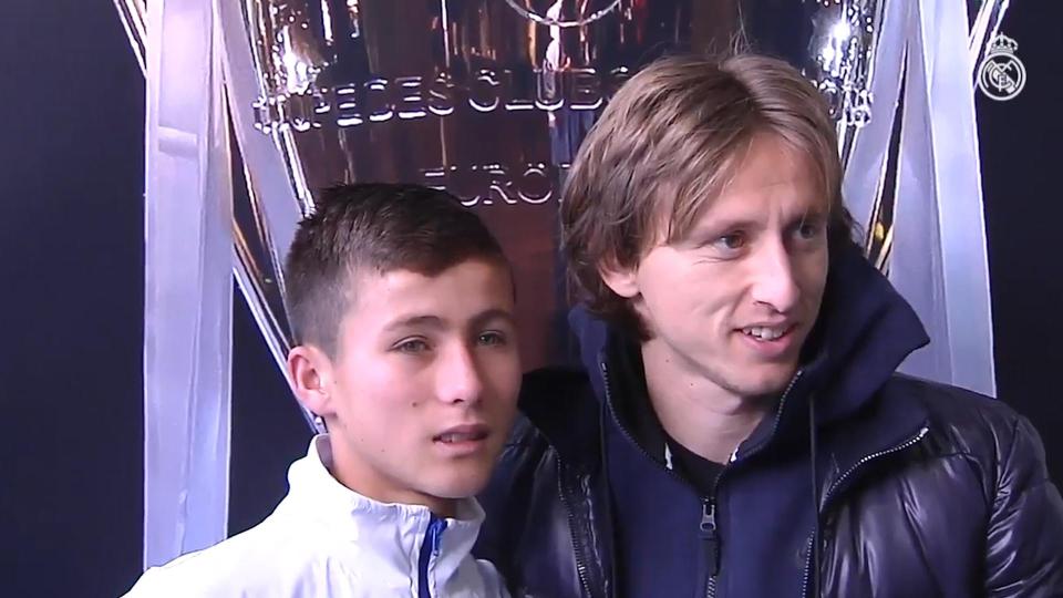  Ramirez meets Luka Modric