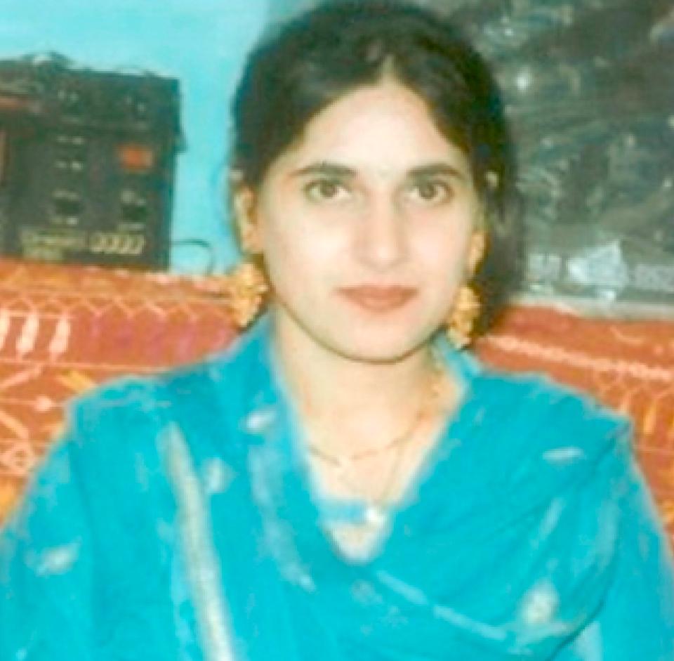  Surjit Athwal, 27, in India before she was murdered