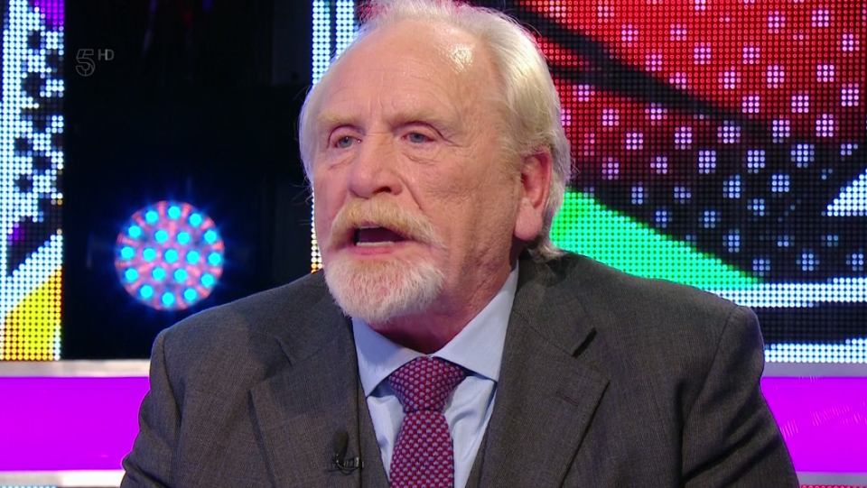  James Cosmo joked he wanted to climb out of the compound at times