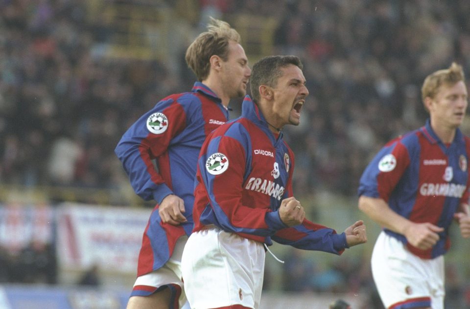  Roberto Baggio played arguably best level of his career after free at Bologna