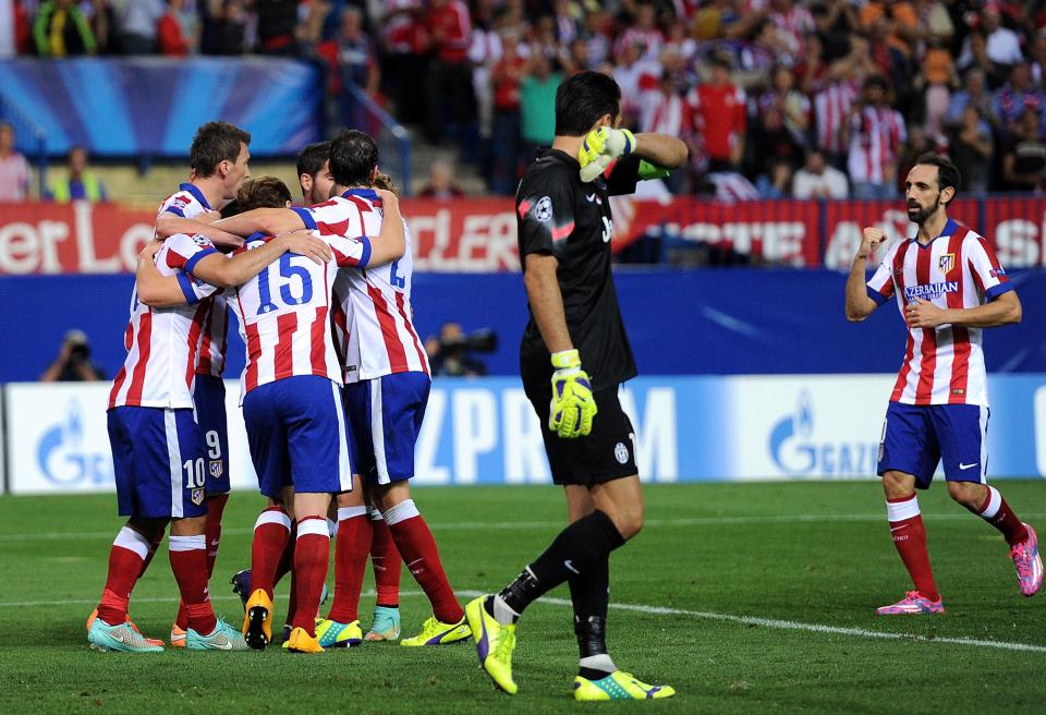  Atletico Madrid beat Juventus, who would reach final, in 2014-15 group stage