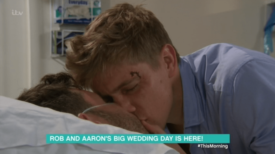  Danny Miller admitted that Ryan Hawley was a good kisser