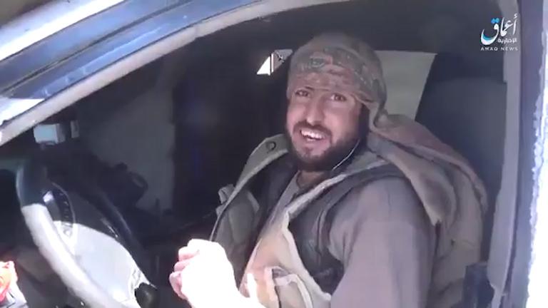  Another smiling extremist is pictured before driving to his death