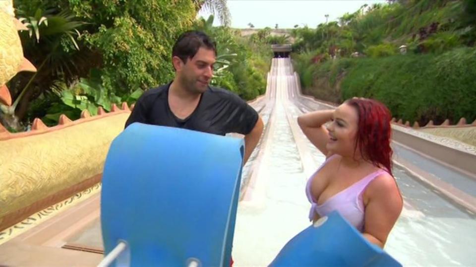  Arg was left unimpressed when Shawni's hairdye ruined her bikini