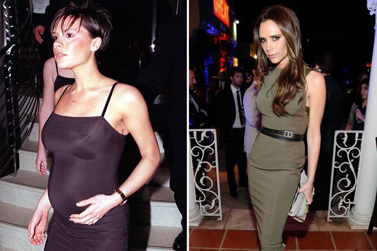  Victoria Beckham has had four children and still looks slim and toned