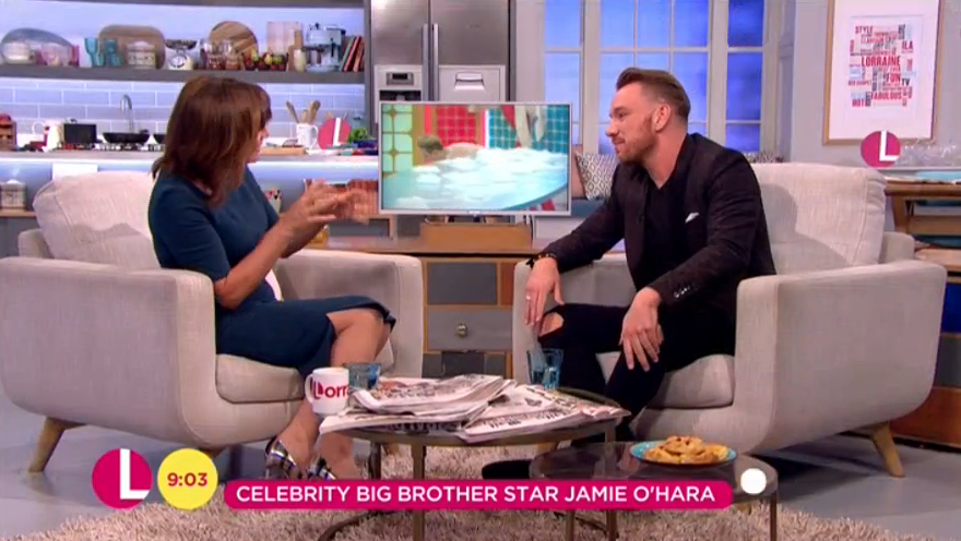  Jamie O'Hara says he can't wait to spend some quality time with his children