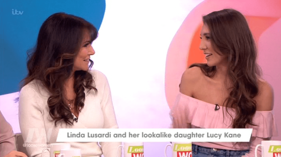  However Lucy did admit her mother would get some comments from the her classmates as she told the Loose Women stars: 'She got a lot of M.I.L.F comments'