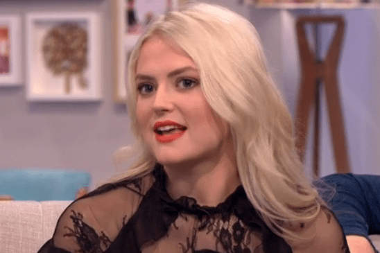  Lucy Fallon appeared on Lorraine