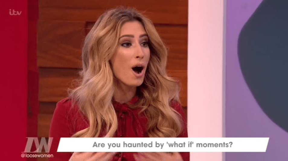  Stacey Solomon struggled to contain her emotions