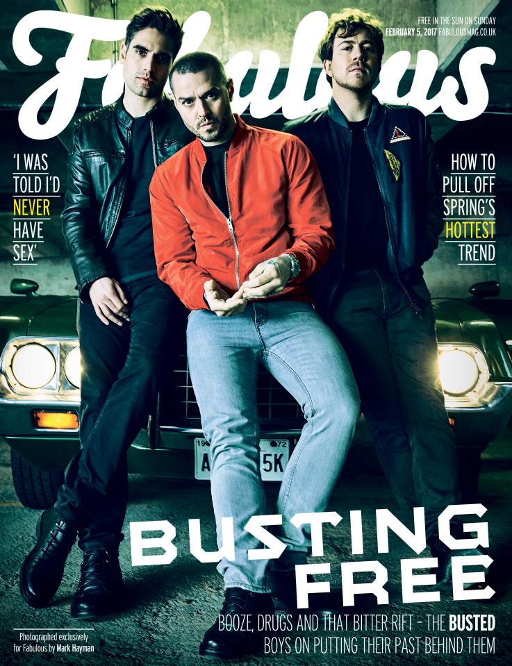  Busted talk booze, drugs and that bitter rift in Fabulous' new issue, out February 5