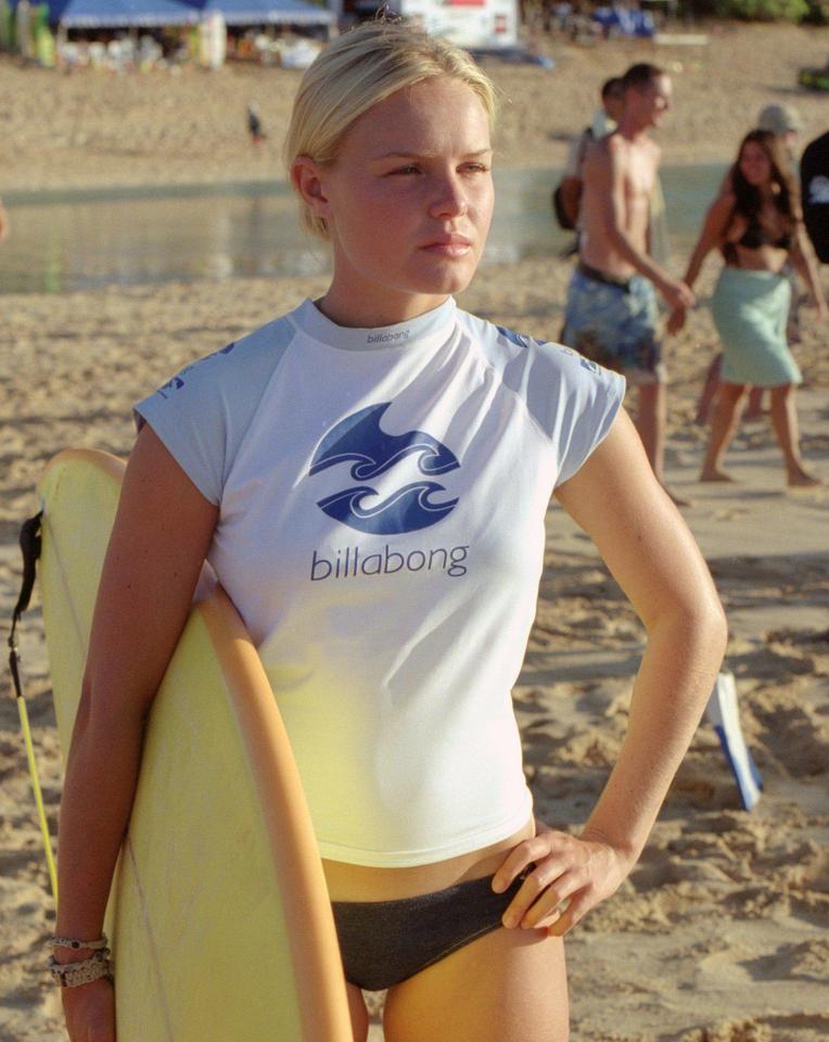  Kate's big break came in 2002 when she landed the lead role in surfing movie Blue Crush