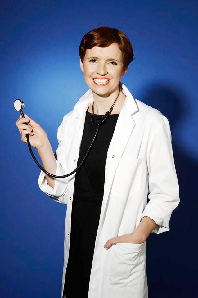  Dr Pixie McKenna is presenting a new show on Channel 4 called Staying Healthy : A Doctor's Guide