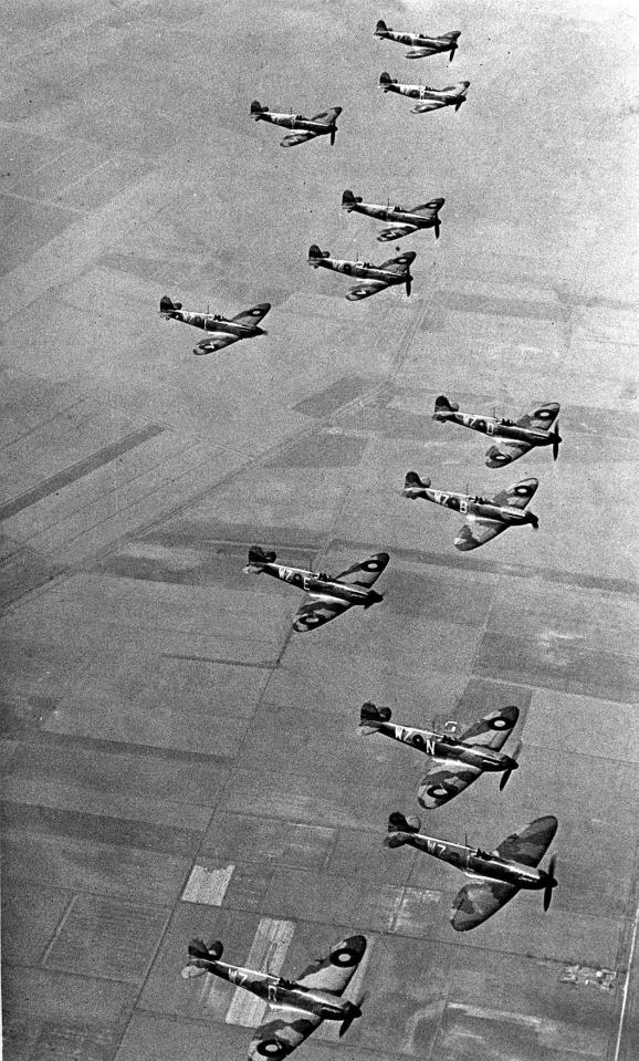  But the RAF fighter squadrons - led by the Spitfire - staved off the German plan to establish air superiority