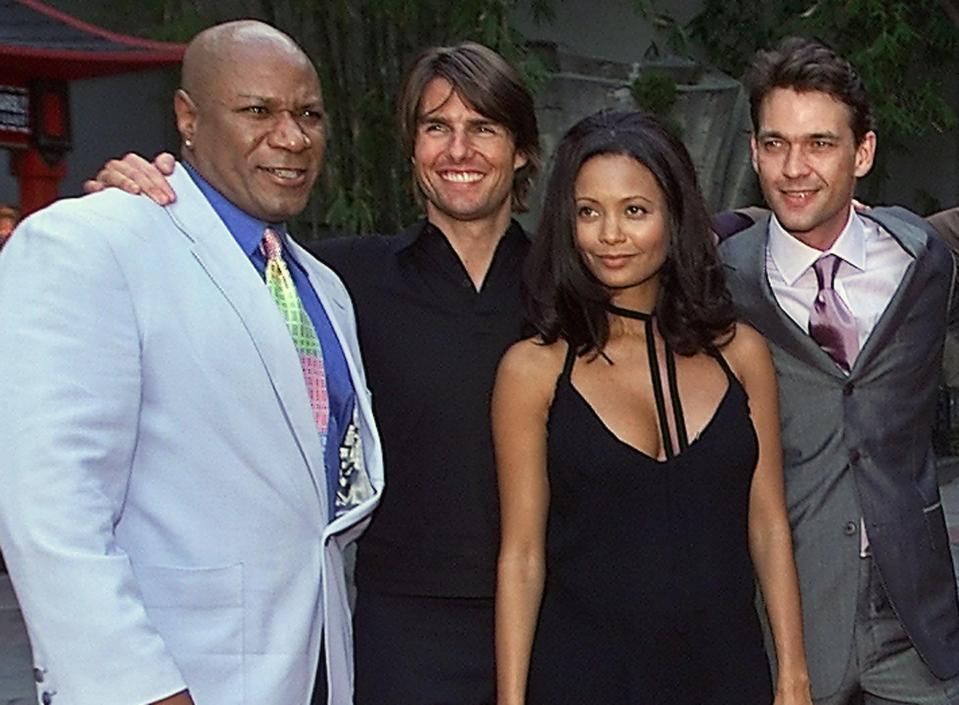  Dougray Scott featured in Mission Impossible: II with Tom Cruise and Thandie Newton