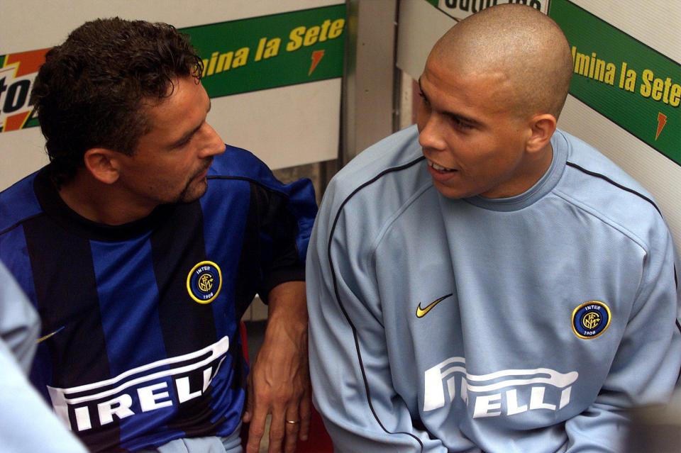  Dream Roberto Baggio and Ronaldo strike partnership was ruined with injuries